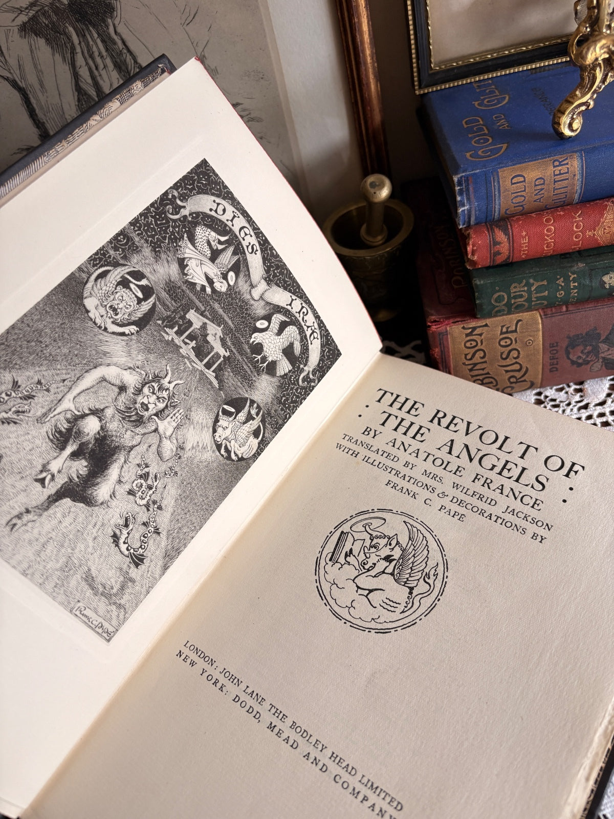 1924 The Revolt of the Angels by Anatole France