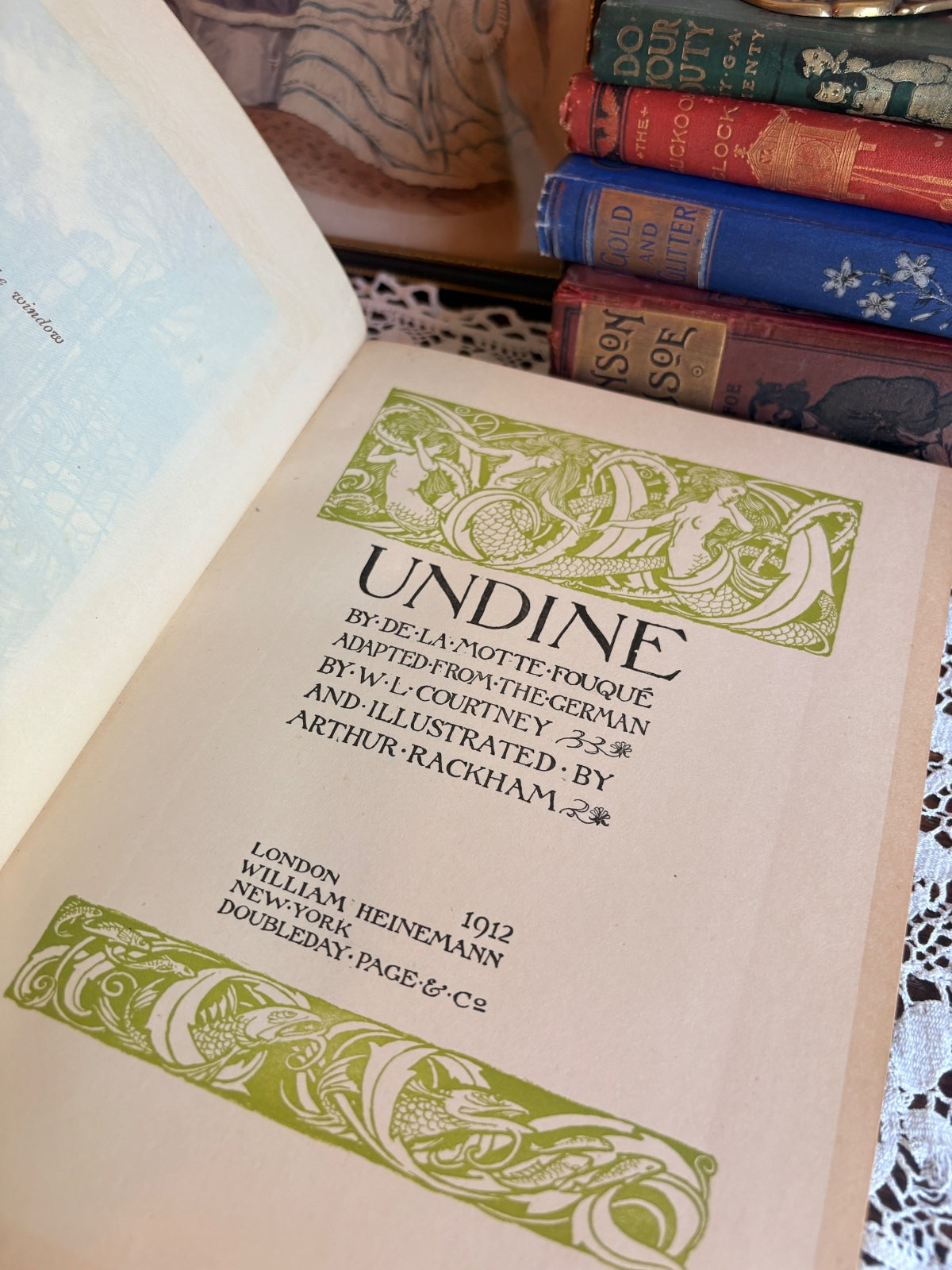 1912 Undine by De La Motte Fouque [Charlie and Shirley Watts' Copy]