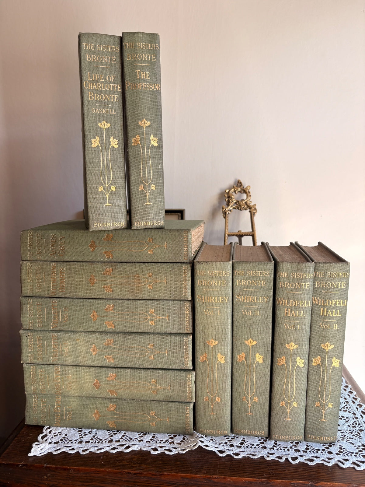 1905 Novels of the Sisters Bronte. Thornton Edition [Complete In Twelve Volumes]