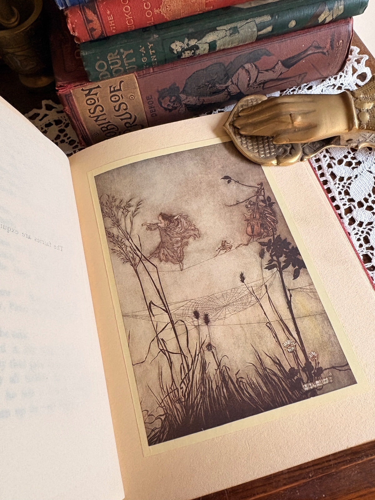 C.1925 Peter Pan in Kensington Gardens with Drawings by Arthur Rackham