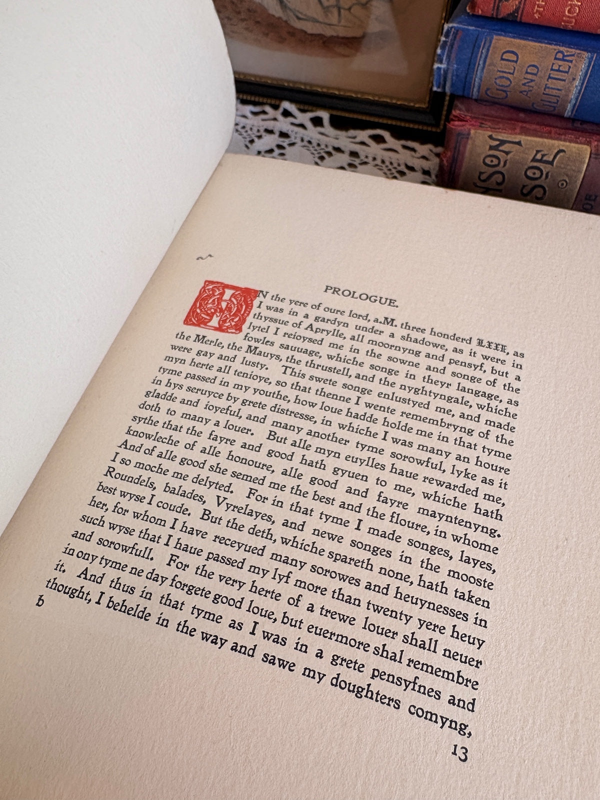 1902 The Knyght of the Towre by Geoffroy De La Tour Landry Vintage Book