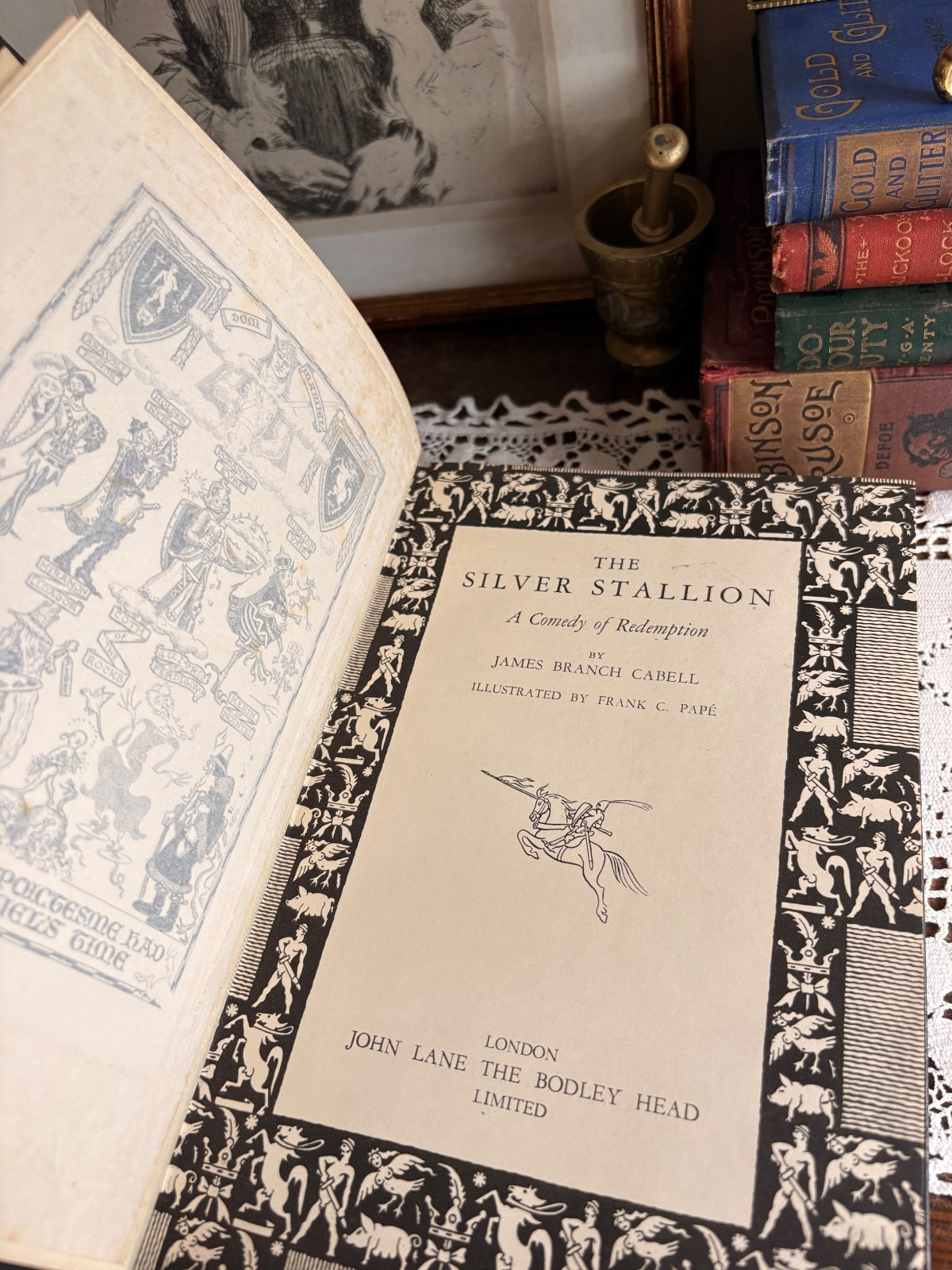 1928 The Silver Stallion. A Comedy of Redemption by James Branch Cabell