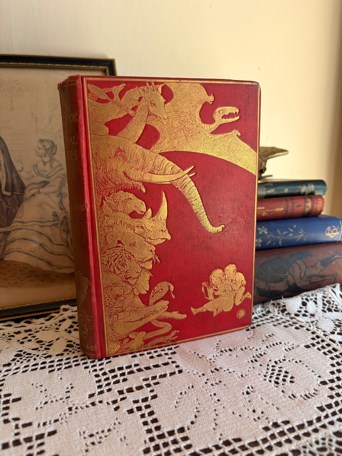1899 The Red Book of Animal Stories by Andrew Lang
