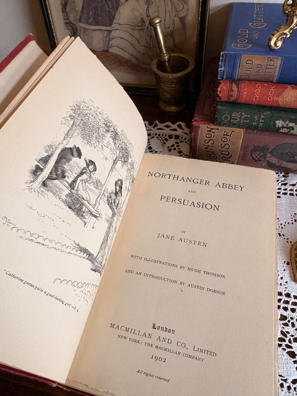 1902 Northanger Abbey and Persuasion by Jane Austen