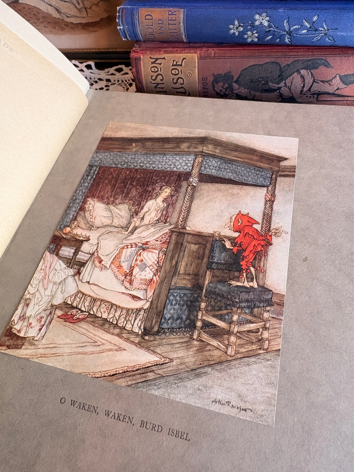 1919 Some British Ballads by Arthur Rackham [Charlie and Shirley Watts' Copy]