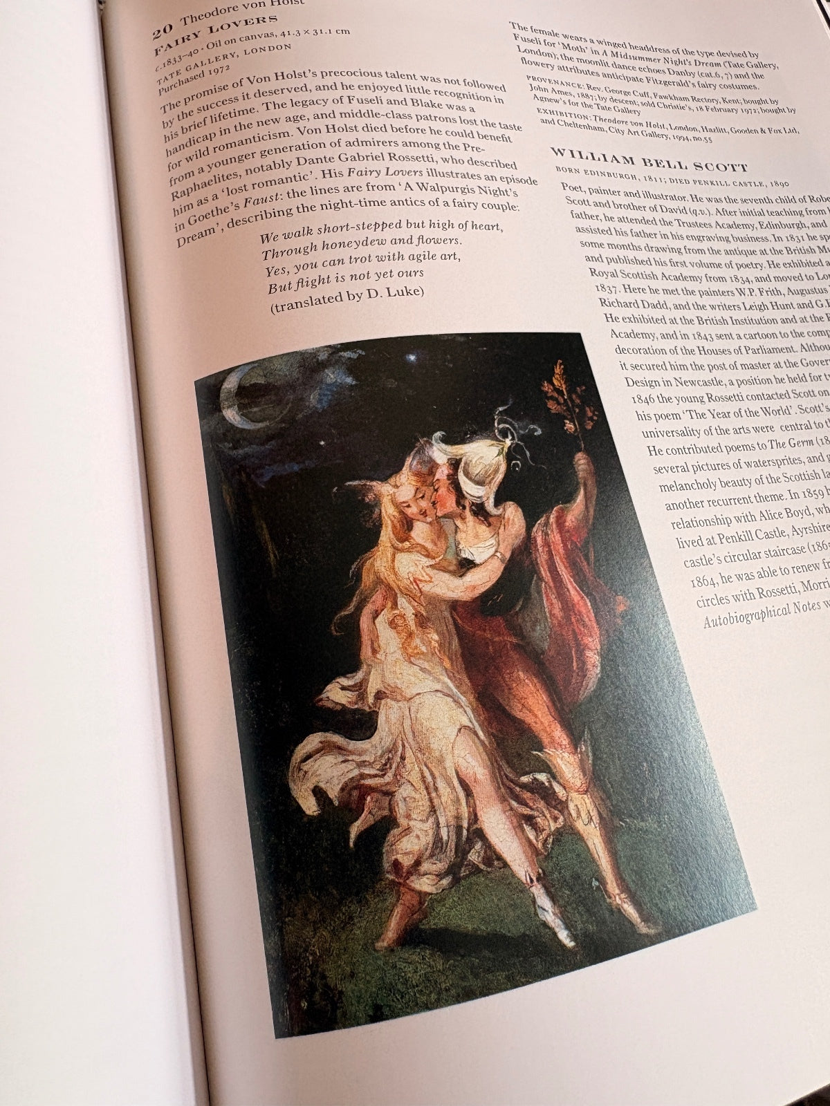 1997 Victorian Fairy Painting by Jeremy Maas et al Vintage Art Book
