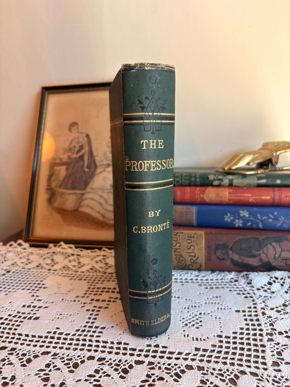 1896 The Professor: with Poems by Charlotte Bronte