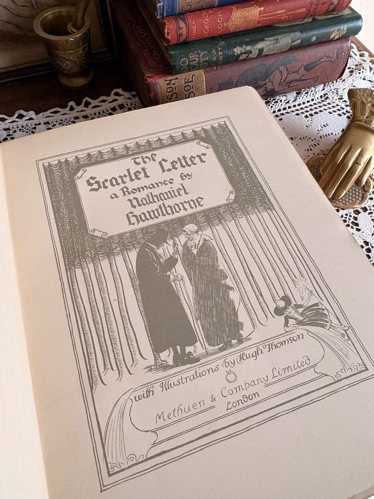 1920 The Scarlet Letter: A Romance by Nathaniel Hawthorne