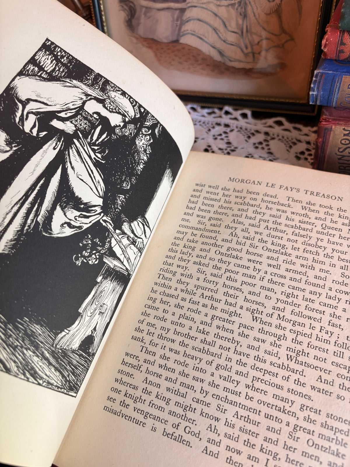 1917 The Romance of King Arthur by Alfred Pollard [Charlie and Shirley Watts' Copy]