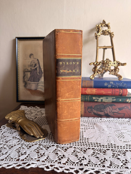 1829 The Works of Lord Byron, Including the Suppressed Poems. Etc.