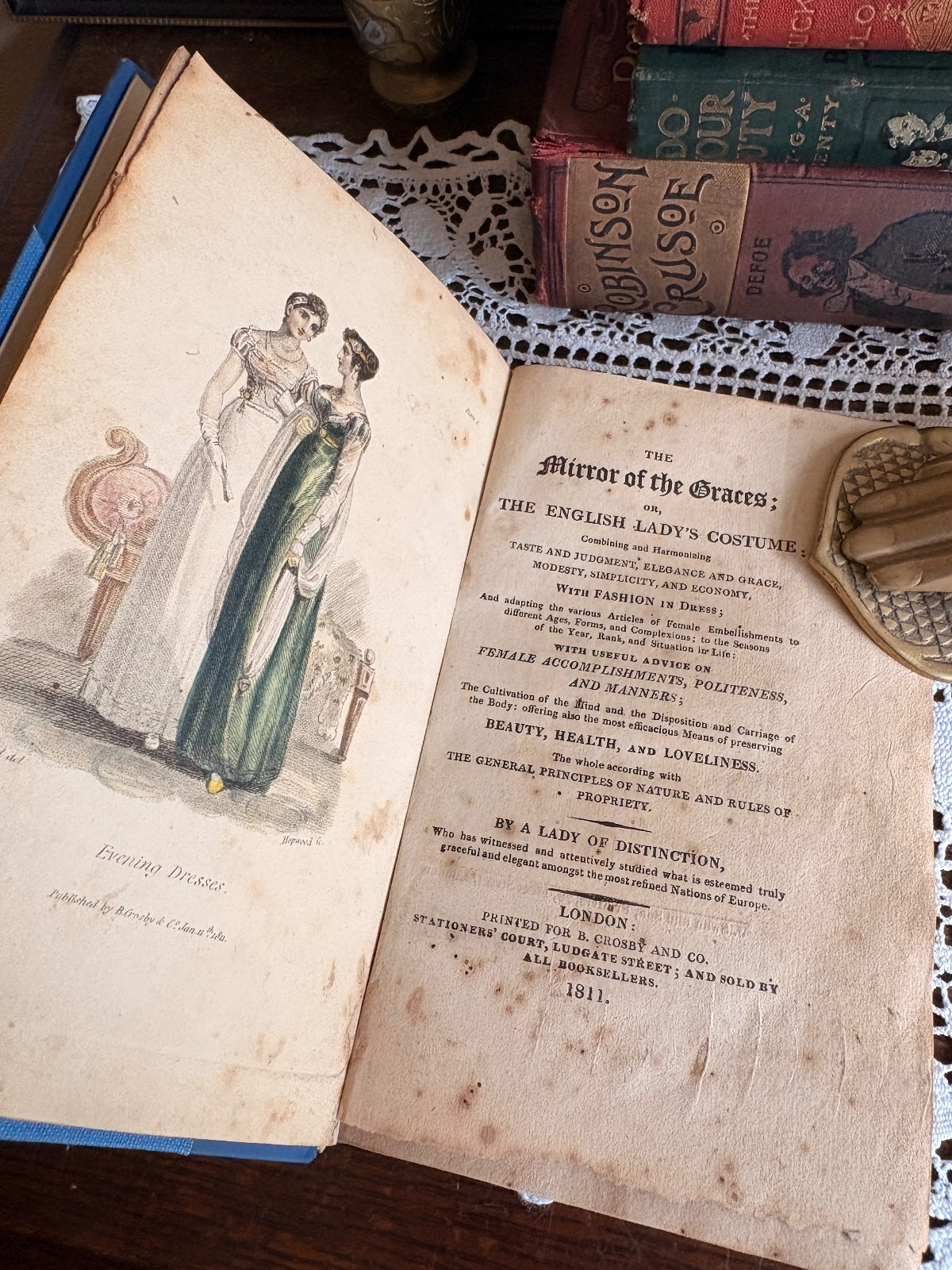 1811 The Mirror of the Graces by A Lady of Distinction - First Edition