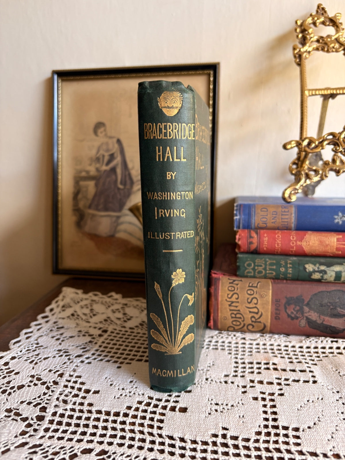 1882 Bracebridge Hall by Washington Irving