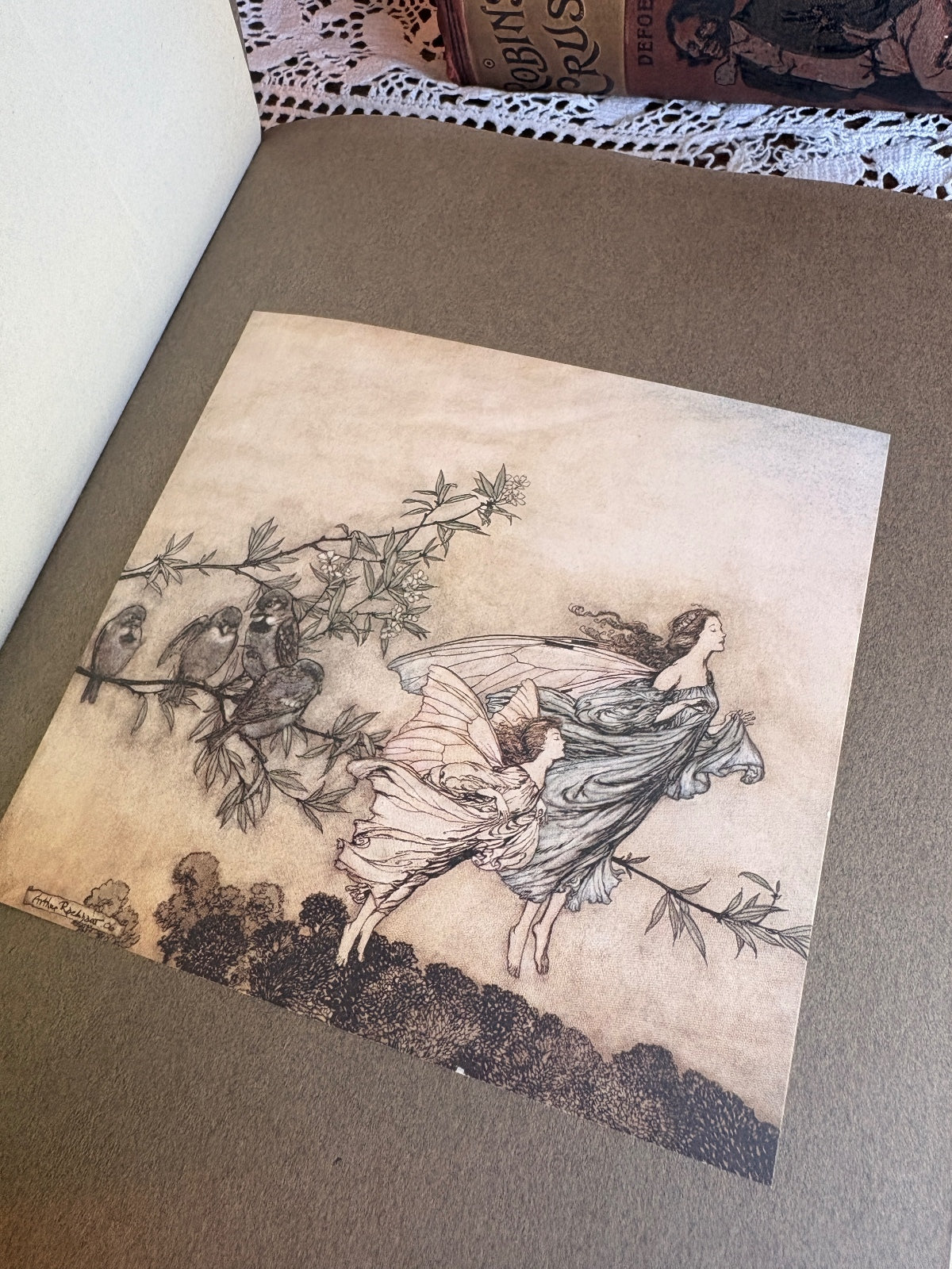 1908 Peter Pan in Kensington Gardens by J. M. Barrie [Charlie and Shirley Watts' Copy]