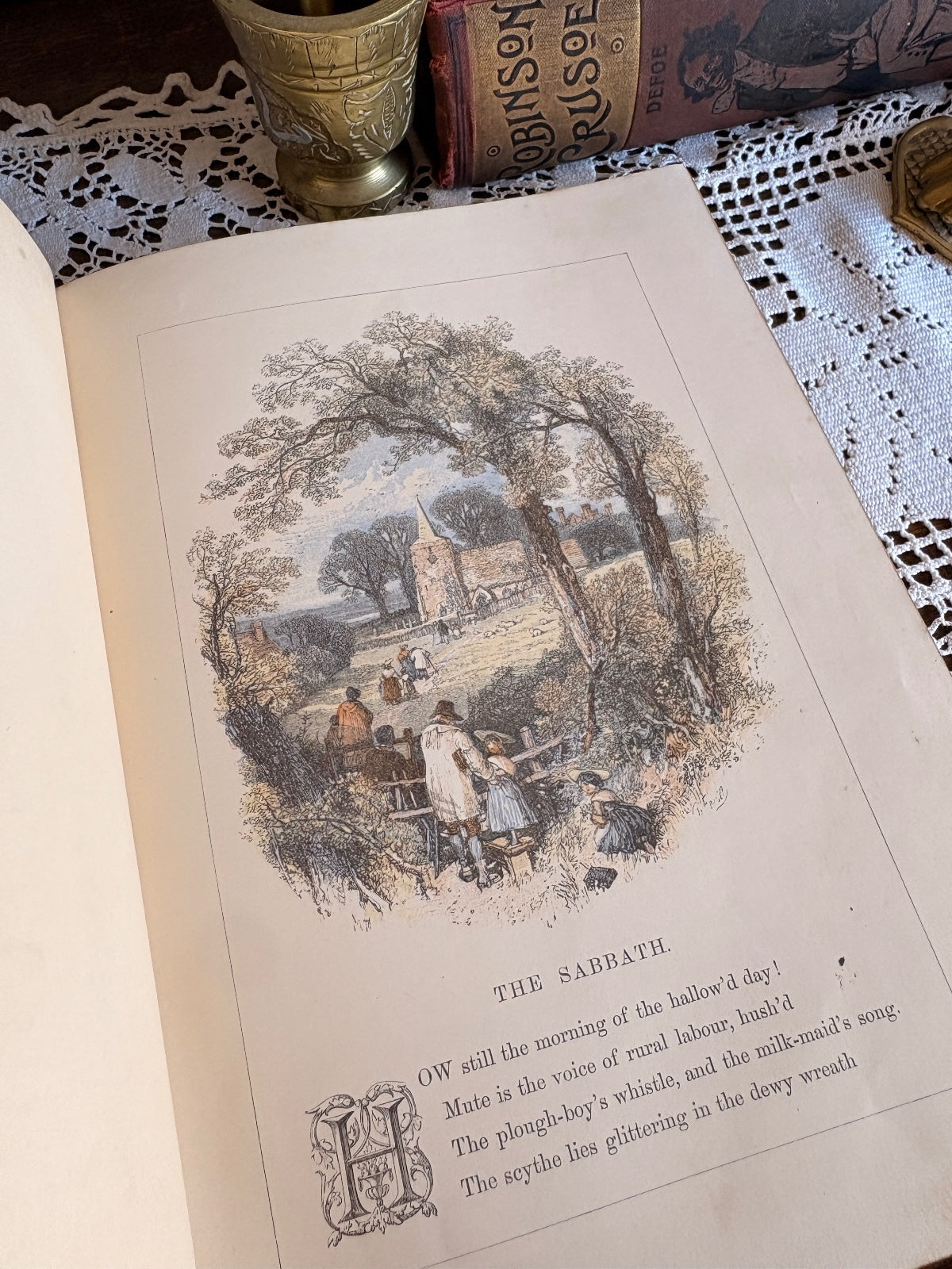 1862 Sabbath Bells Chimed by the Poets