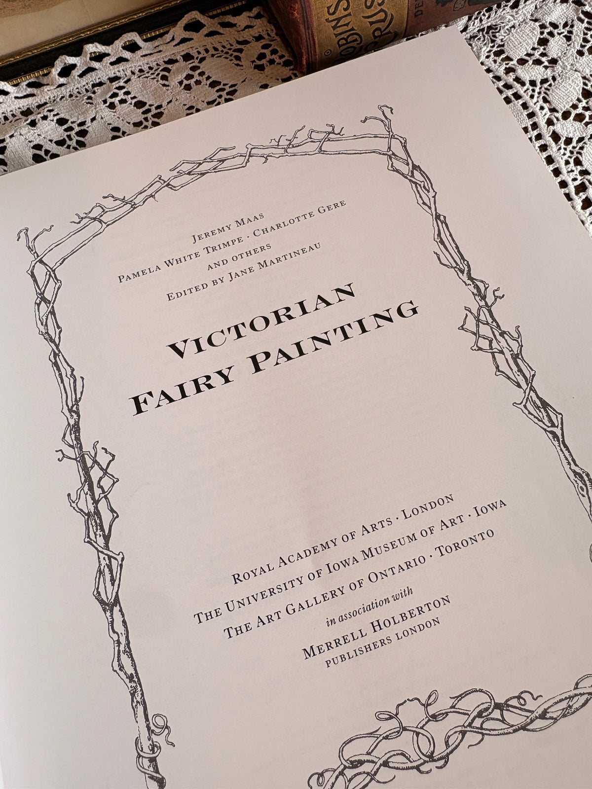 1997 Victorian Fairy Painting by Jeremy Maas et al Vintage Art Book