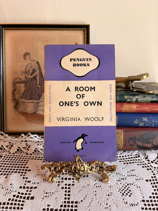 1945 A Room of One's Own by Virginia Woolf First Pengin Edition Feminist Essay