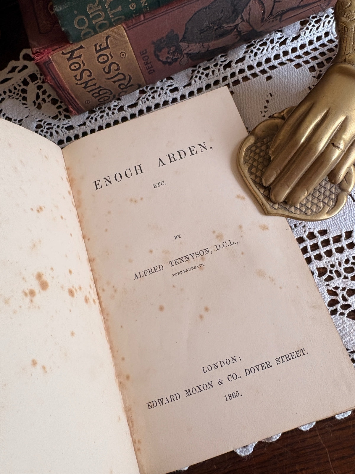 1865 Enoch Arden, etc. by Alfred Lord Tennyson