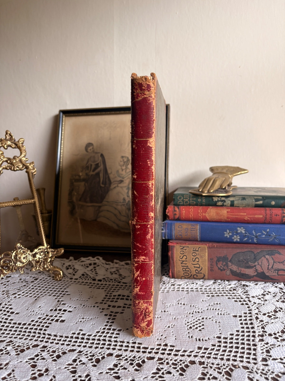 C.1828 Georgian Manuscript Book of Poetry