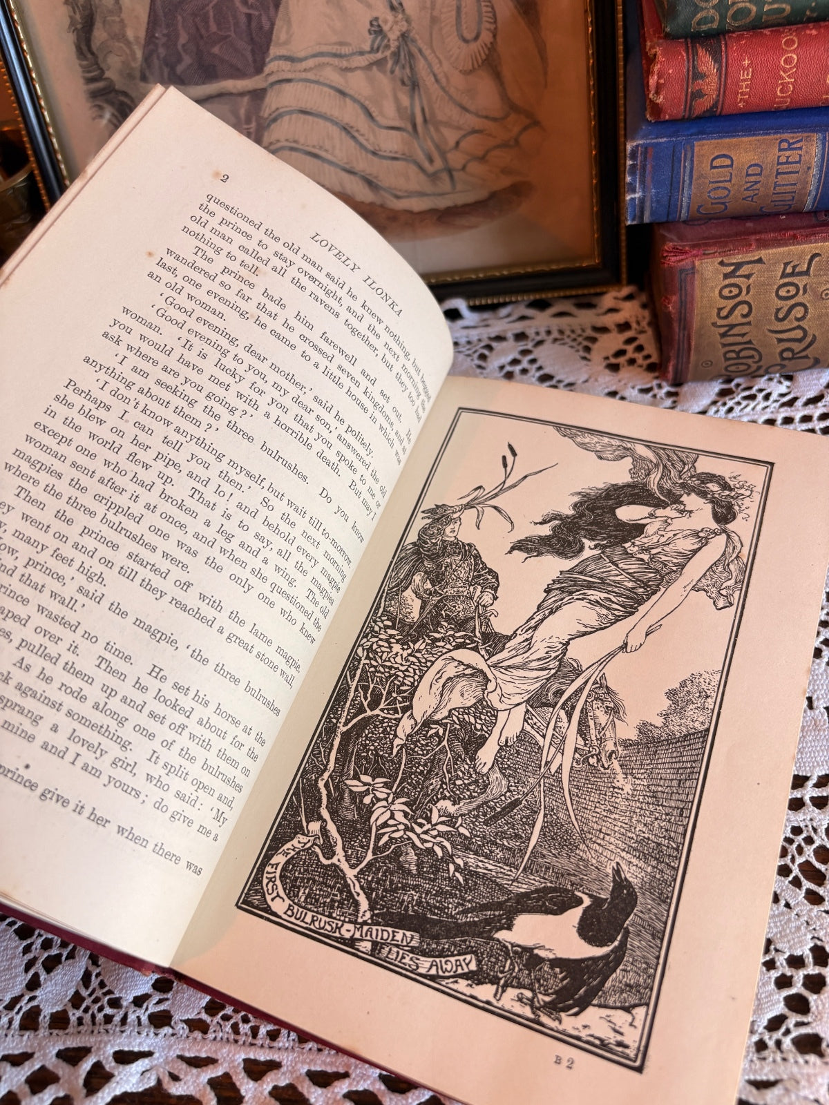 1922 The Crimson Fairy Book by Andrew Lang