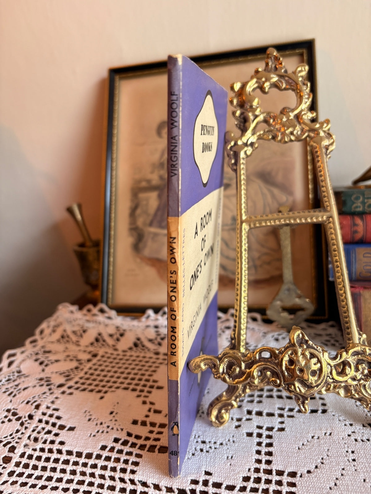 1945 A Room of One's Own by Virginia Woolf First Pengin Edition Feminist Essay