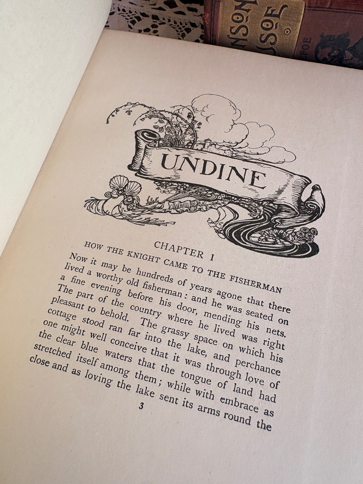 1912 Undine by De La Motte Fouque [Charlie and Shirley Watts' Copy]