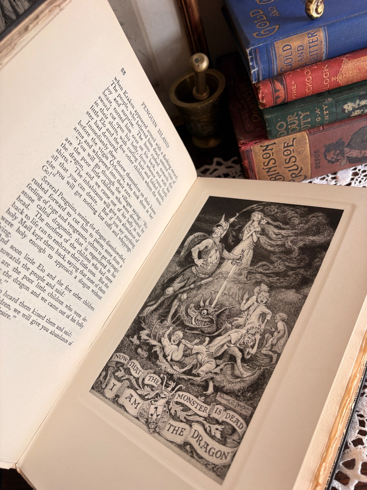 1925 Penguin Island by Anatole France