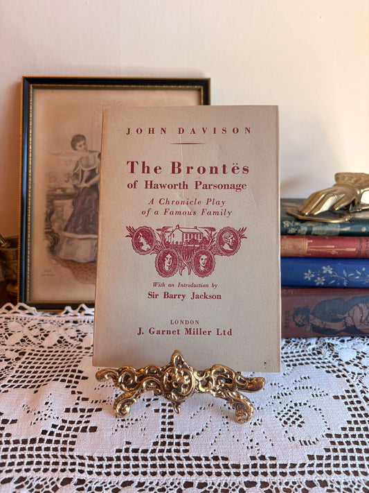 1954 The Brontes of Haworth Parsonage by John Davison Vintage Play 2nd Imp.