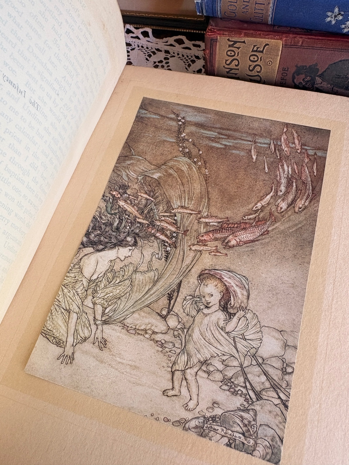 1912 Undine by De La Motte Fouque [Charlie and Shirley Watts' Copy]
