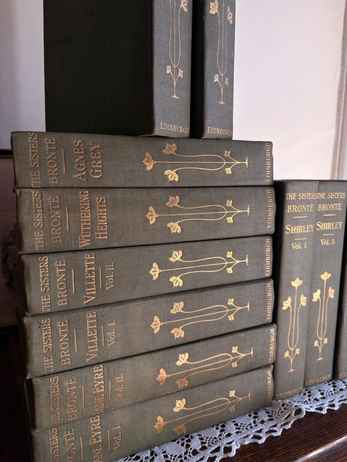 1905 Novels of the Sisters Bronte. Thornton Edition [Complete In Twelve Volumes]