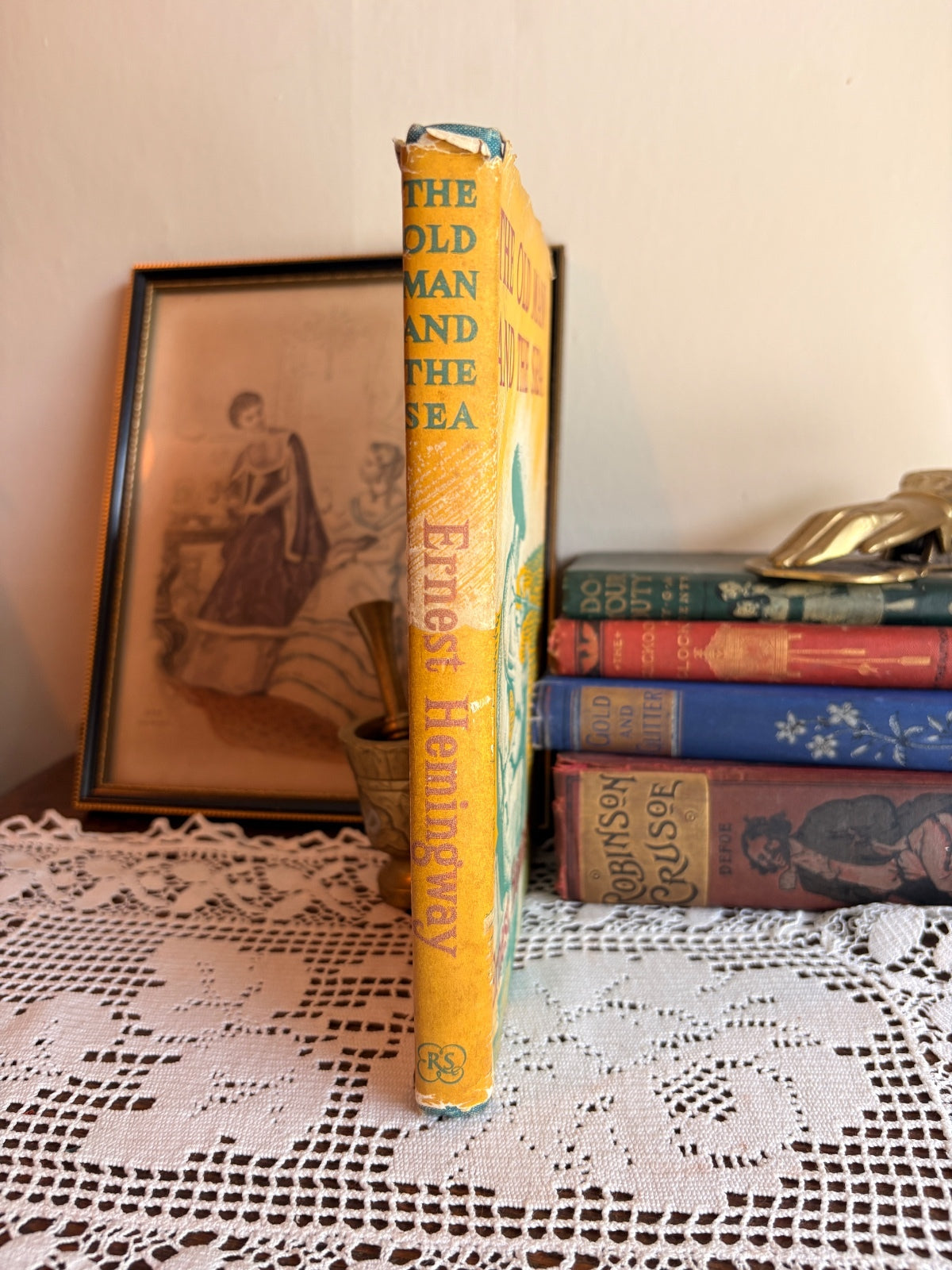 1953 The Old Man and the Sea by Ernest Hemingway Illustrated Reprint Society