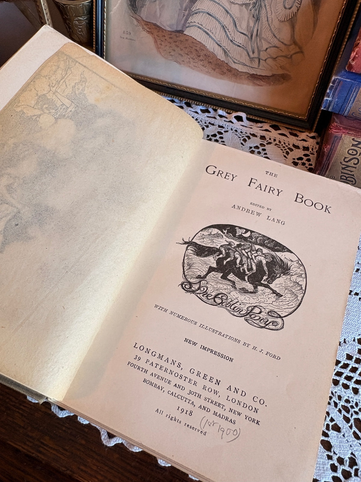 1918 The Grey Fairy Book by Andew Lang