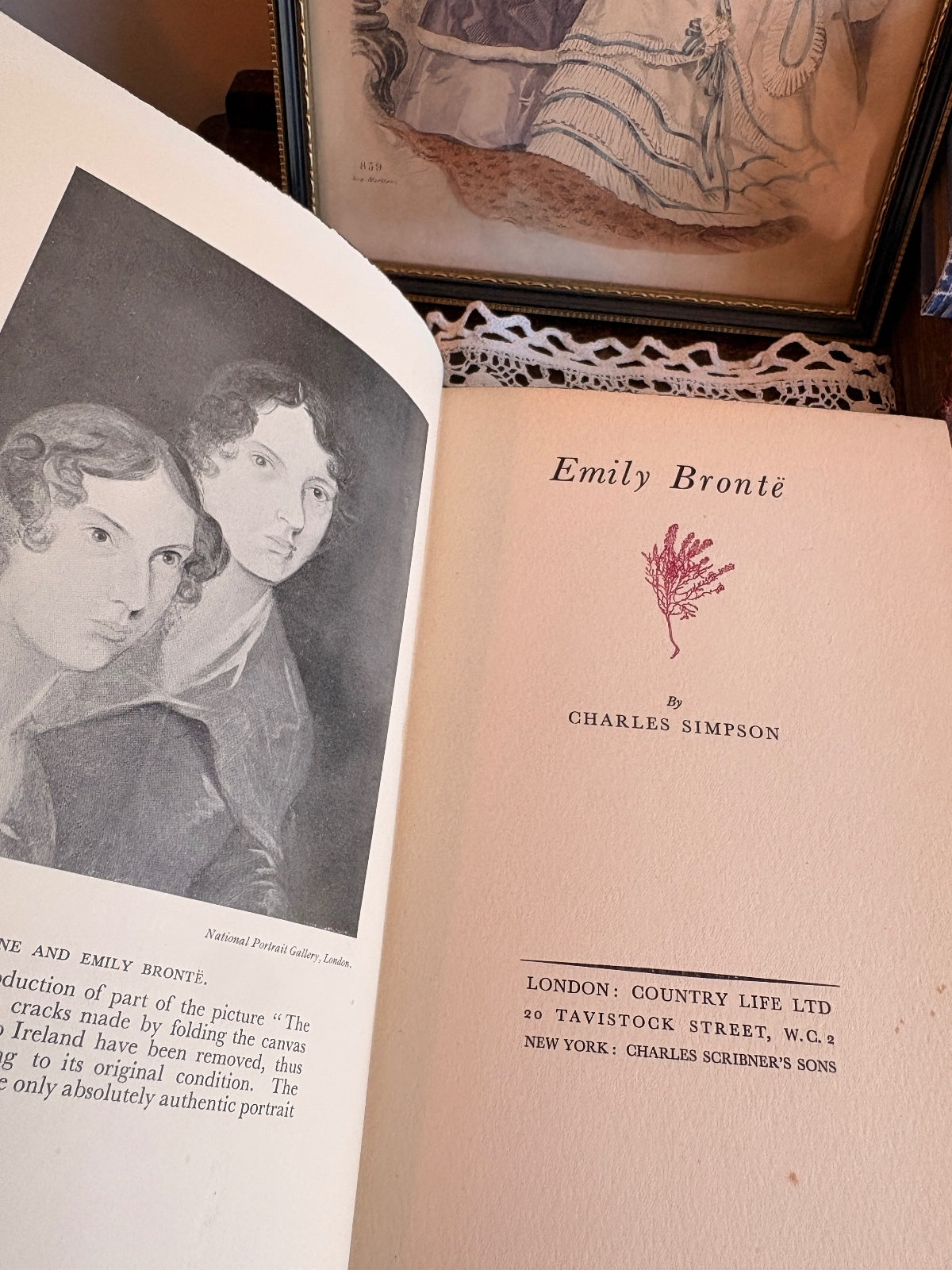 1929 Emily Bronte by Charles Simpson