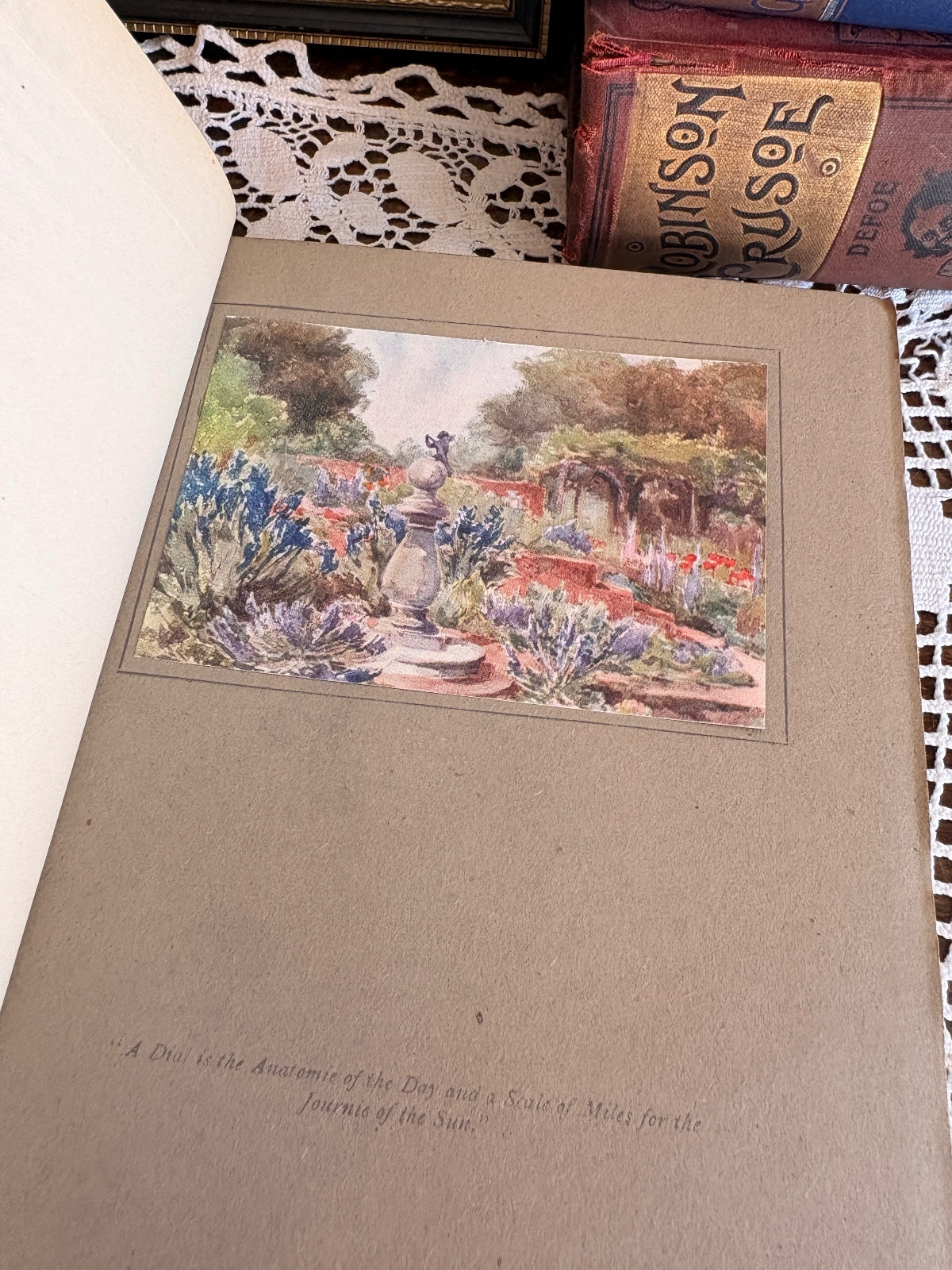1917 The Book of Old Sundials by Alfred Rawlings and Warrington Hogg Jessie King