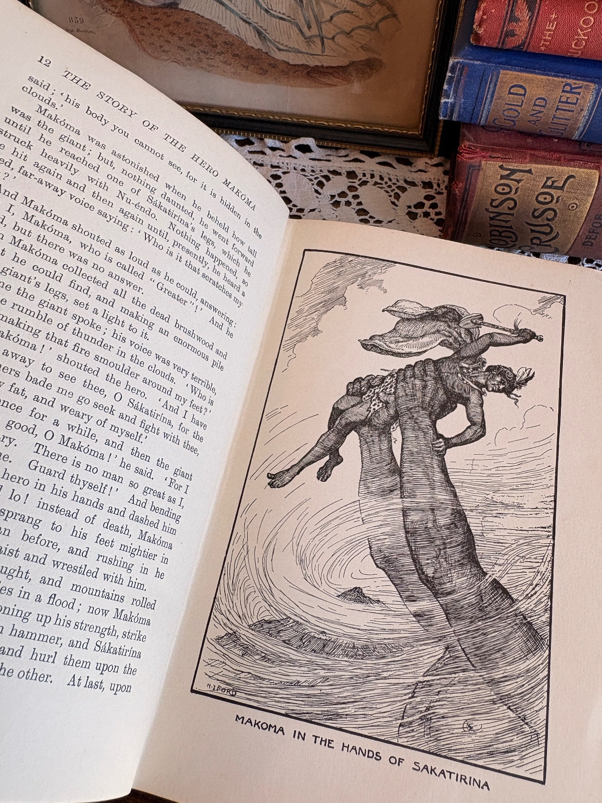 1937 The Orange Fairy Book by Andrew Lang