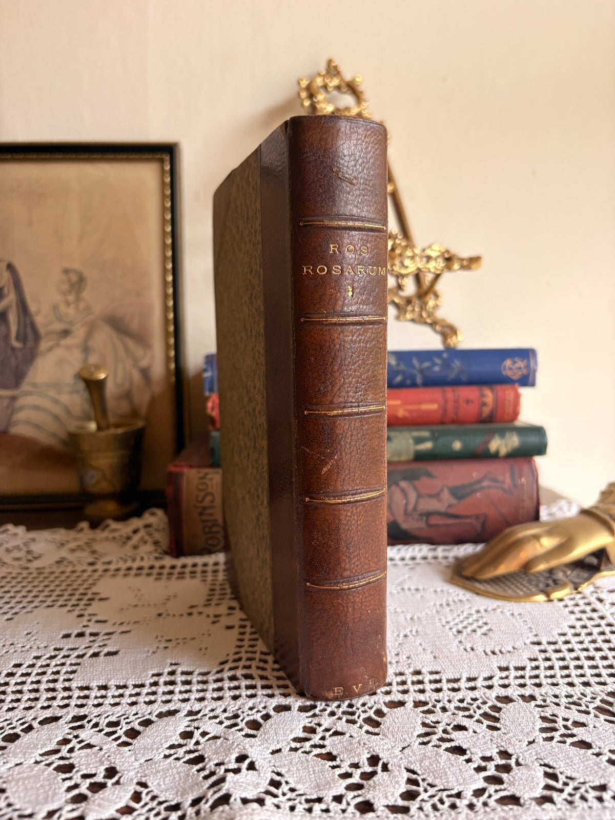 1885 Ros Rosarum Ex Horto Poetarum etc. by Eleanor Vere Boyle