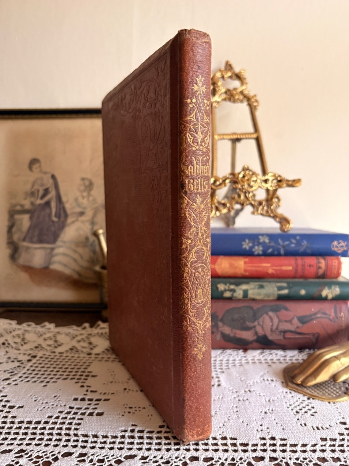 1856 Sabbath Bells Chimed by the Poets - First Edition